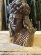 Buste Art Populaire Bois