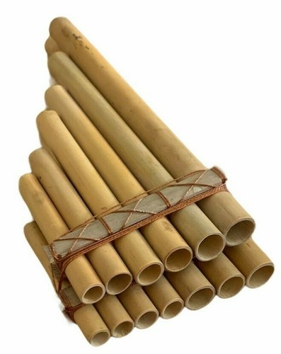 Handmade cane bamboo pan flute - handmade,
