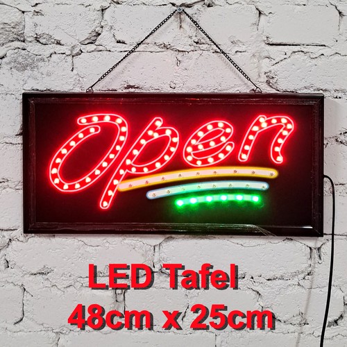 Enseigne lumineuse led texte - enseigne,