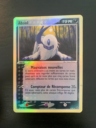Carte pokémon absol - pokémon,