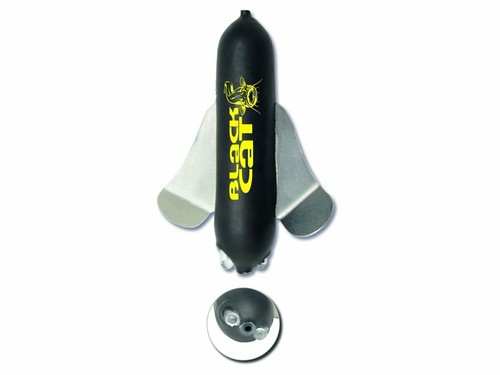 Black cat propeller float - black,