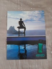 Publicité papier Parfum. Perfume Ad Kenzo Pour Homme De 1997