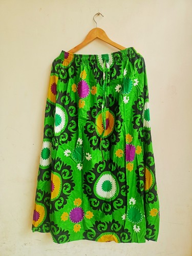 Jupe suzani vert indien - vert, en