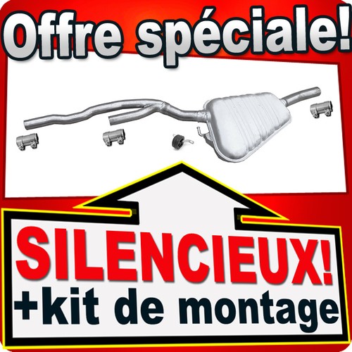 Silencieux intermédiaire pour - intermédiaire,