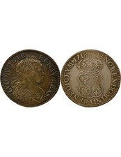 France Louis XV - Ecu Argent, de Navarre - 1718 A Paris