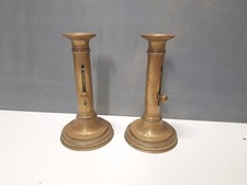 Paire de bougeoirs anciens -