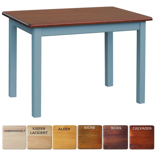 Table manger bleue de - bleue,