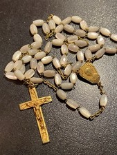 Rare Ancien Chapelet Perles En