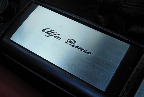 Plaque alfa romeo gtv spider - plaque,