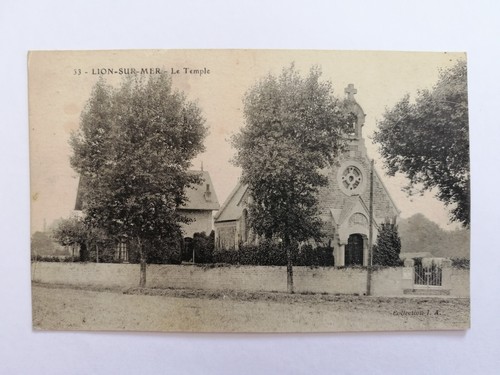 Ancienne lion sur mer - cp,