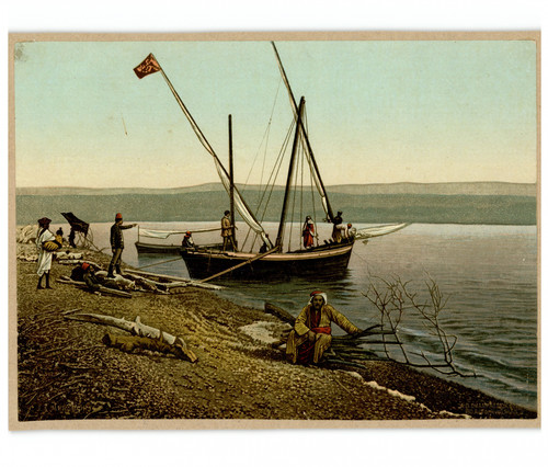 Tibériade mer morte barque - morte,,