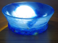 Petite Coupe ou Vide Poche En Pâte De Verre Signée Daum Nancy France  