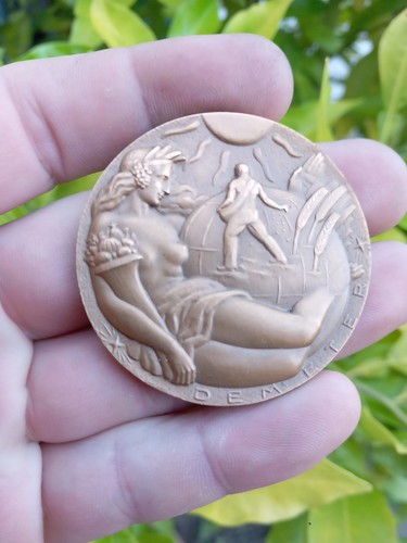 Médaille bronze cochet - médaille,