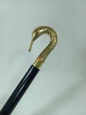 Ancienne canne de marche tête