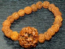 Bracelet En Perles Rudraksha