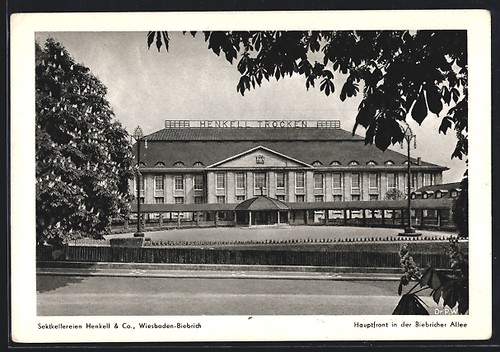 Carte postale wiesbaden cave - wiesbaden,,