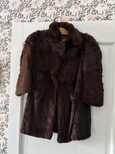 Manteau vintage fourrure - manteau,