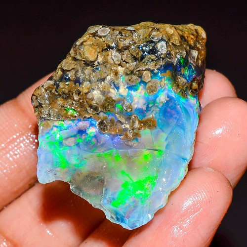 Ethiopian opal welo - welo, brut