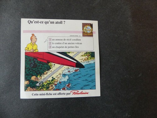 Fiche quiz tintin 1992 vol - 1992,