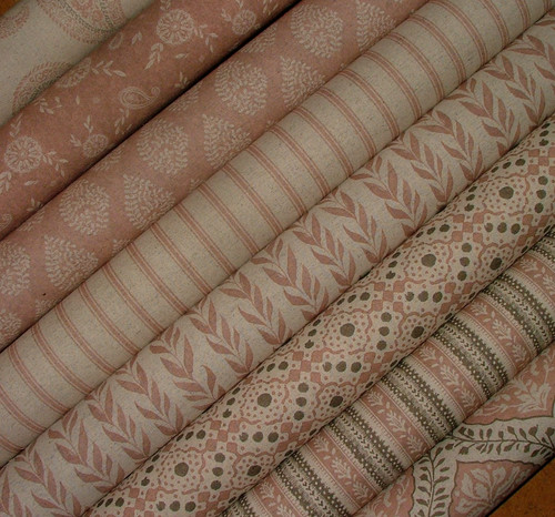 Mélange lin rideau tissu - rideau,