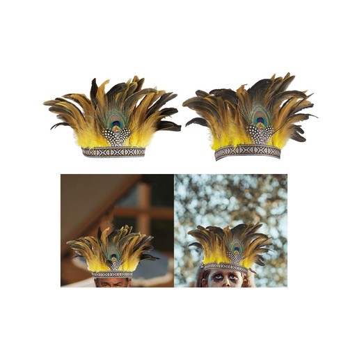Coiffe plumes accessoire de - de,