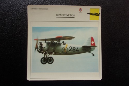 France carte avion dewoitine - carte,