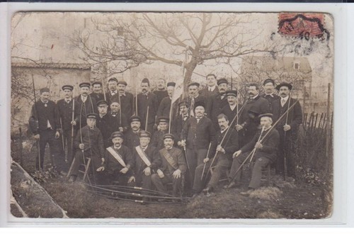 Cravant carte photo tir - cravant:,