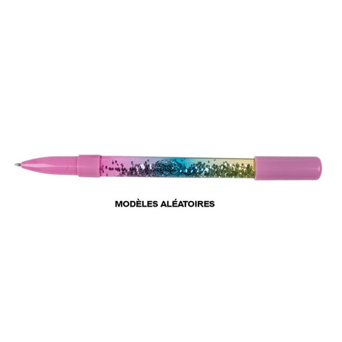Stylo bille paillettes - -,