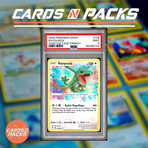 Carte pokemon rayquaza 138 - pokemon,