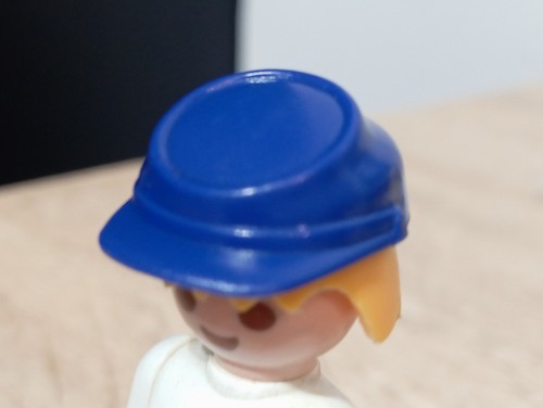 Playmobil casquette bleu - casquette,