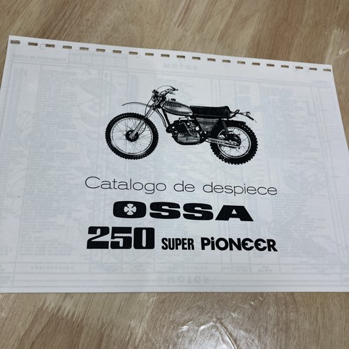 Ossa moto 250 super pionneer
