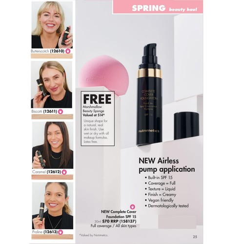 Nutrimetics complete cover - nutrimetics,