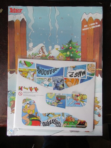 Asterix calendrier avent - asterix,