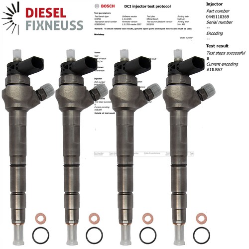 Injecteur audi 0 tdi - 4x,