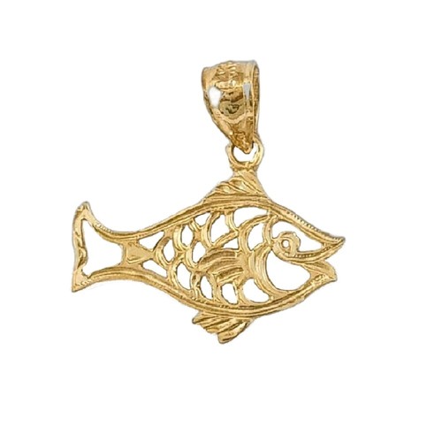 Pendentif charme poisson - /,