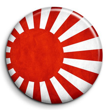 Drapeau japon badge 38mm - 2,