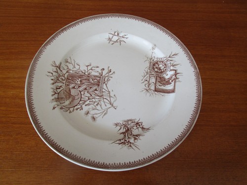 Plat rond terre fer - terre,