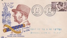 FRANCE 1952 FDC MARECHAL DE LATTRE YT 920