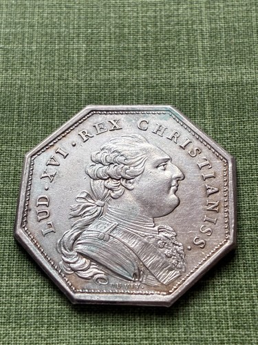 Jeton argent louis xvi - louis,