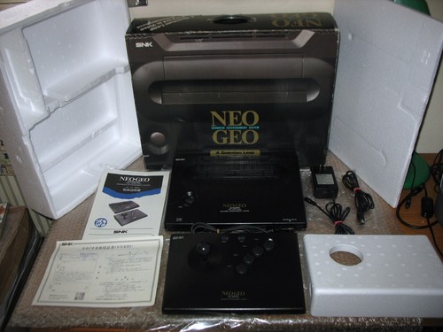 Boxed snk neo geo aes - aes, neo-0