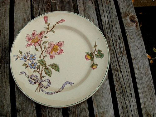 Bel assiette plate ancienne - bel,