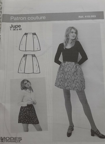 Patron couture jupe - couture, femme