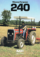 ▬► Prospectus Tracteur MASSEY FERGUSON MF 240  Prospect Tractor Traktor (a)