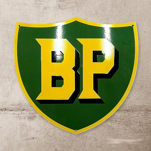 Plaque émaillée - bp, ++