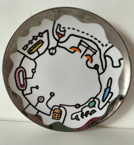 Assiette pylones paris design - paris,