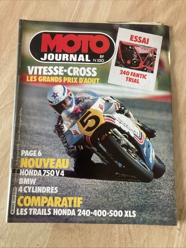 Moto journal 520 1981 - n°,