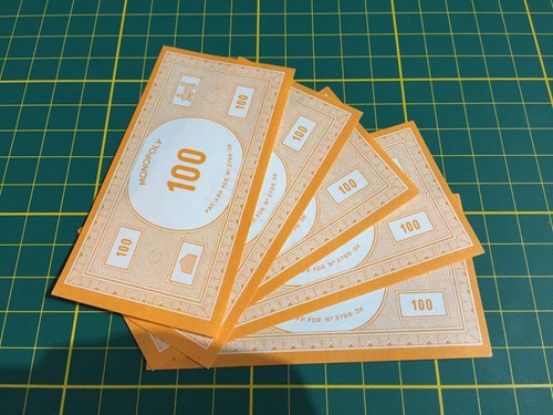 Lot billets 100 - lot, x5