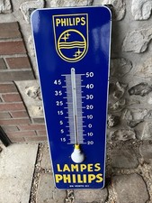 Thermomètre LAMPES  PHILIPS    Émaillé