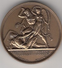 Médaille française bronze - française, en