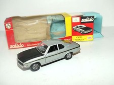 OPEL MANTA Gris et Noir SOLIDO 188 1:43 boite abimée